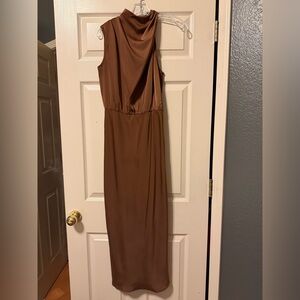 Satin Midi Dress